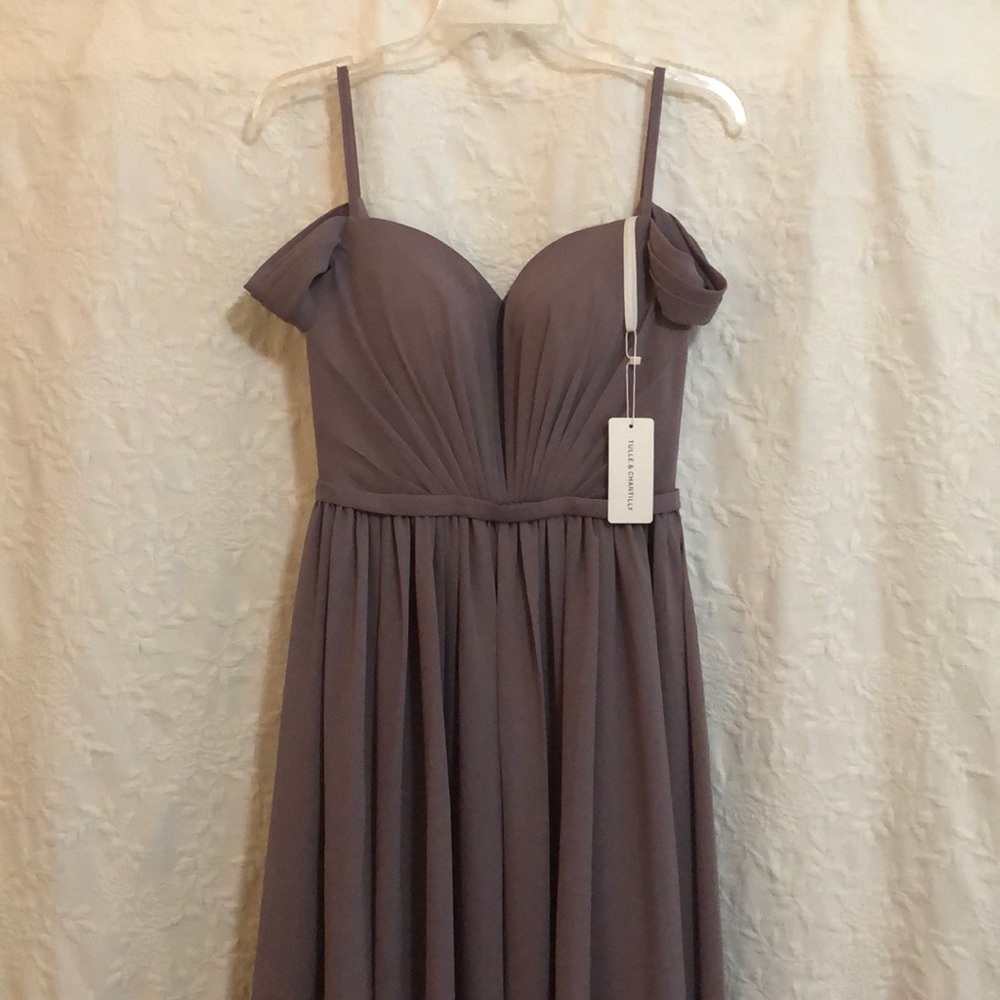 Tulle & Chantilly bridesmaid dress